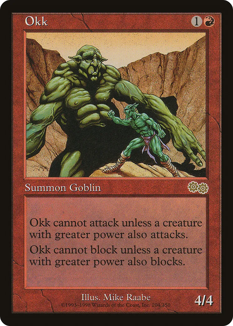 Okk — Urza's Saga — Magic: The Gathering