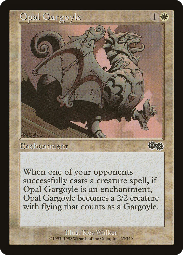 Gargouille d'Opale — Urza's Saga — Magic: The Gathering