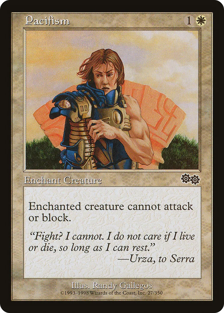 Pacifisme — Urza's Saga — Magic: The Gathering