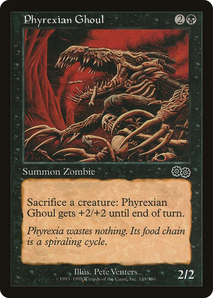 Phyrexian Ghoul — Urza's Saga — Magic: The Gathering