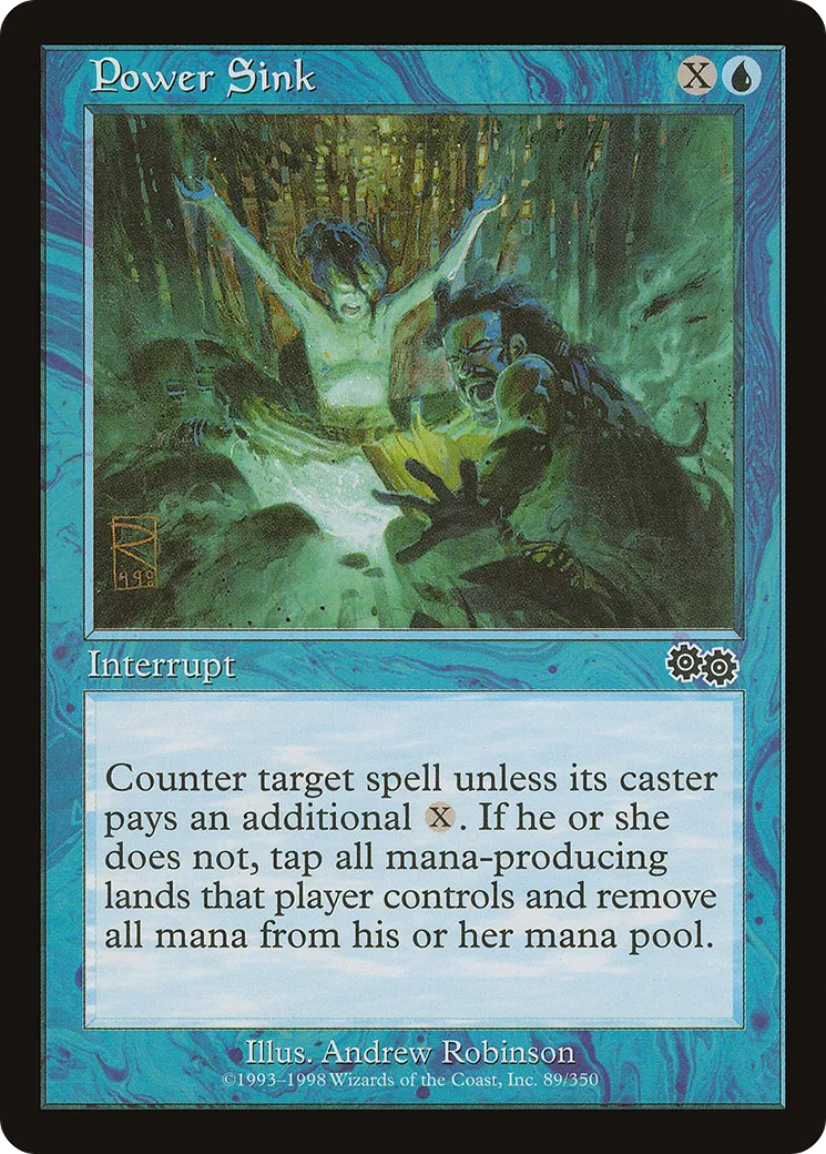 Siphon d'énergie — Urza's Saga — Magic: The Gathering