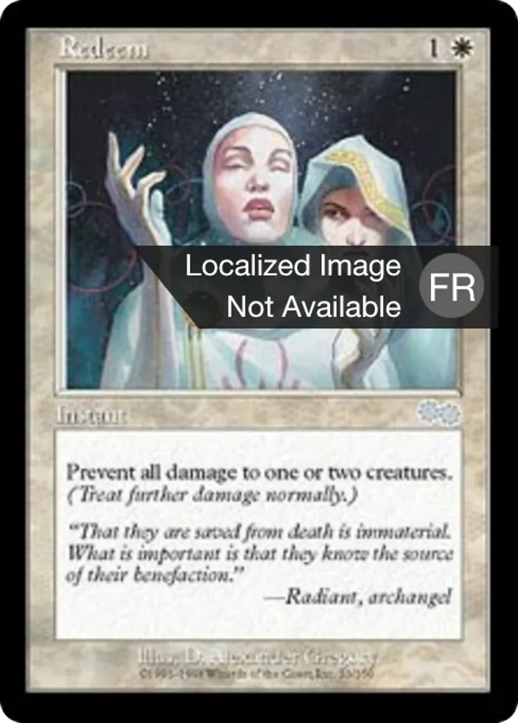 Rachat des péchés — Urza's Saga — Magic: The Gathering