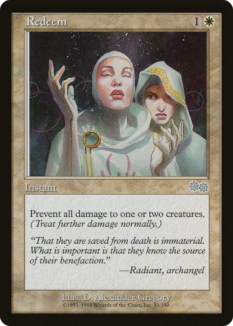 Rachat des péchés — Urza's Saga — Magic: The Gathering