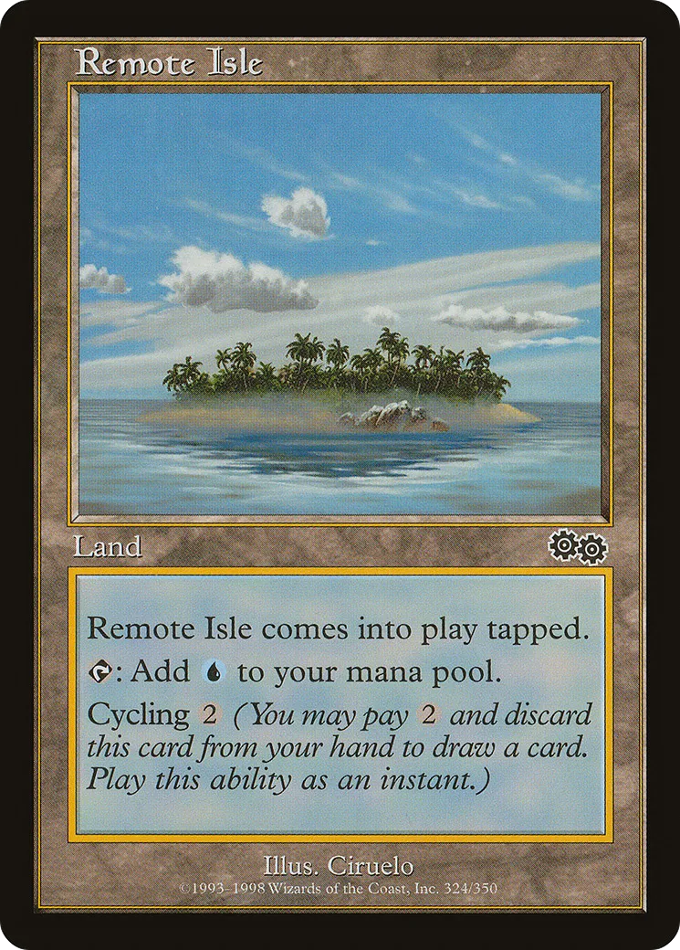 Île lointaine — Urza's Saga — Magic: The Gathering
