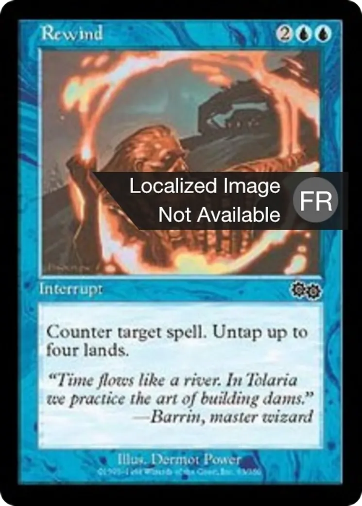 Rembobinage — Urza's Saga — Magic: The Gathering