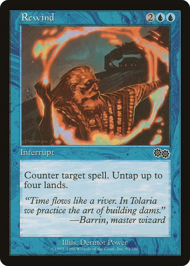 Rewind — Urza's Saga — Magic: The Gathering