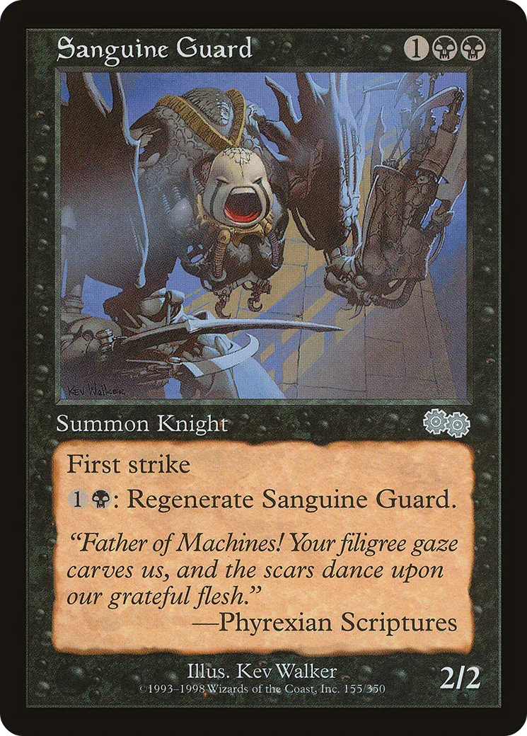 Sanguine Guard — Urza's Saga — Magic: The Gathering