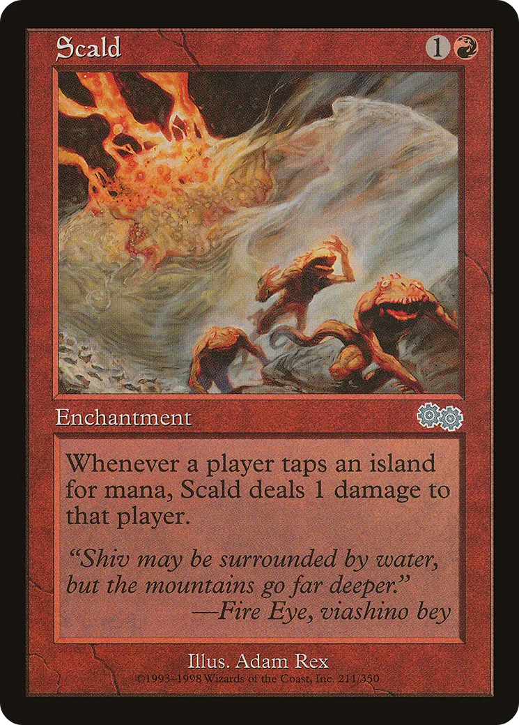 Brûlure — Urza's Saga — Magic: The Gathering