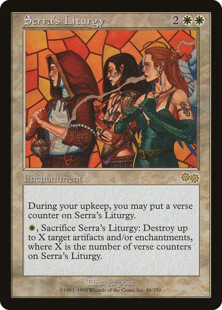 Liturgie pour Serra — Urza's Saga — Magic: The Gathering