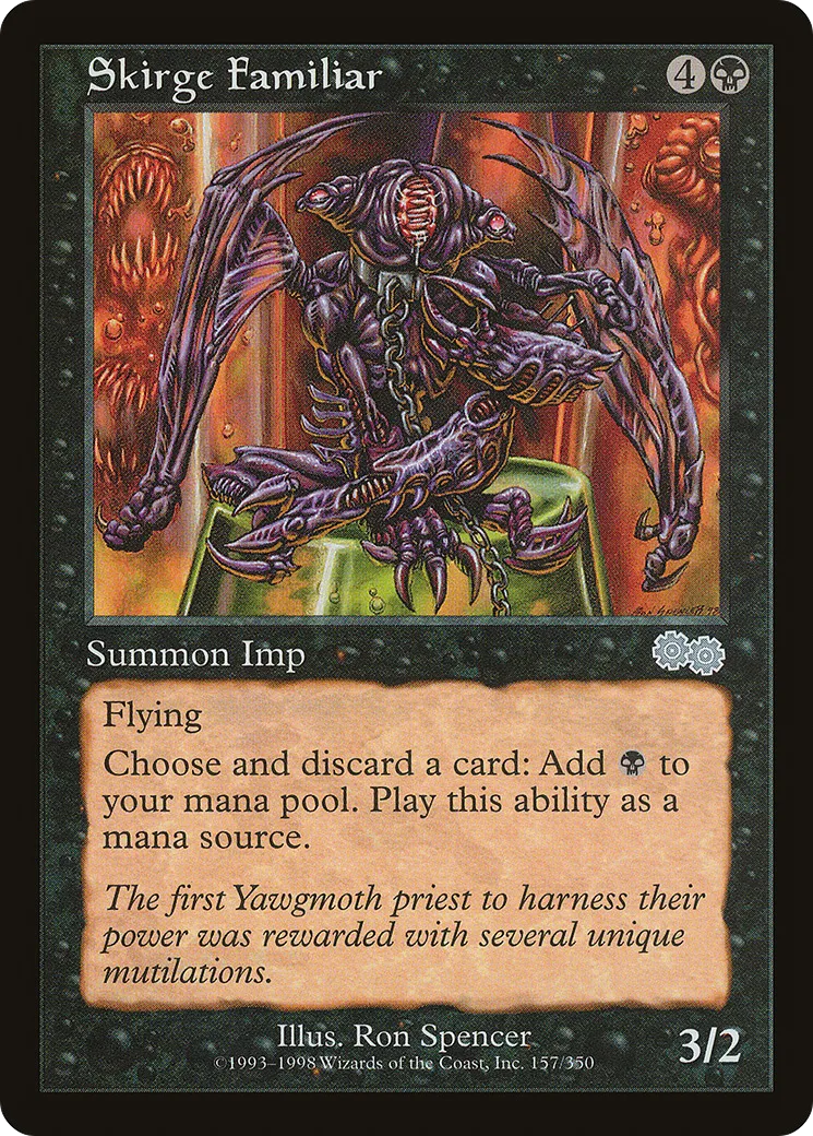 Skirge Familiar — Urza's Saga — Magic: The Gathering