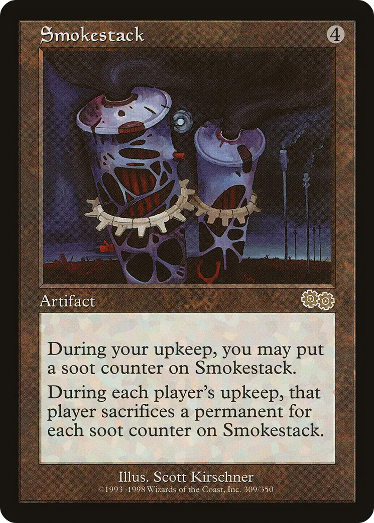 Smokestack — Urza's Saga — Magic: The Gathering