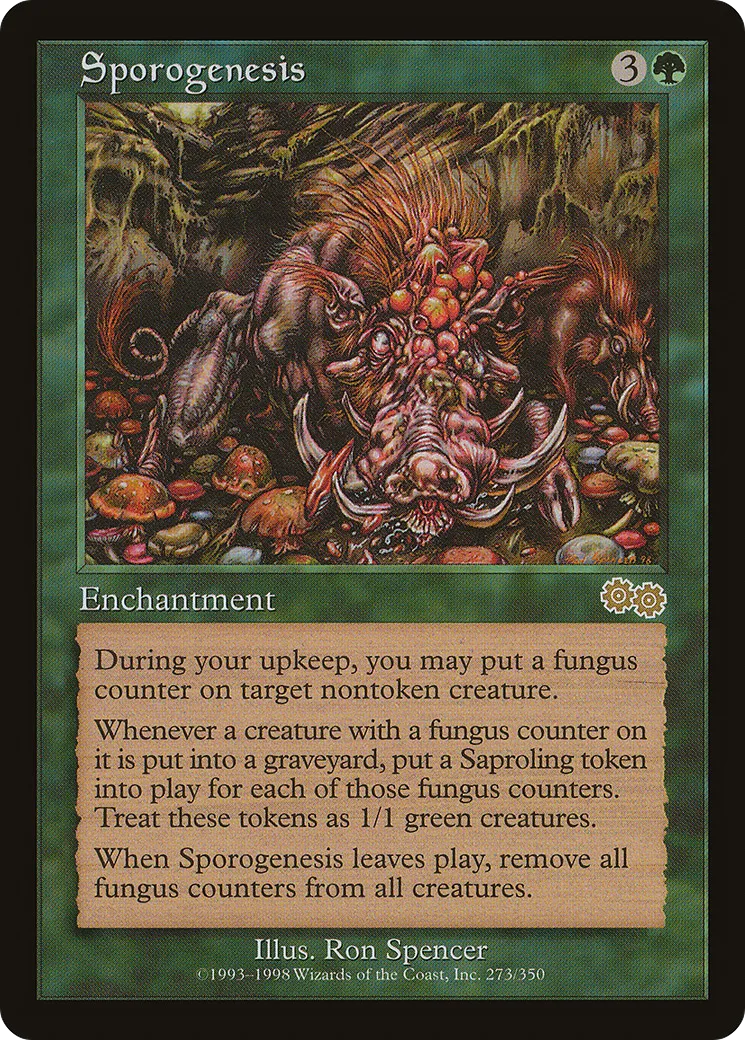 Sporegénèse — Urza's Saga — Magic: The Gathering