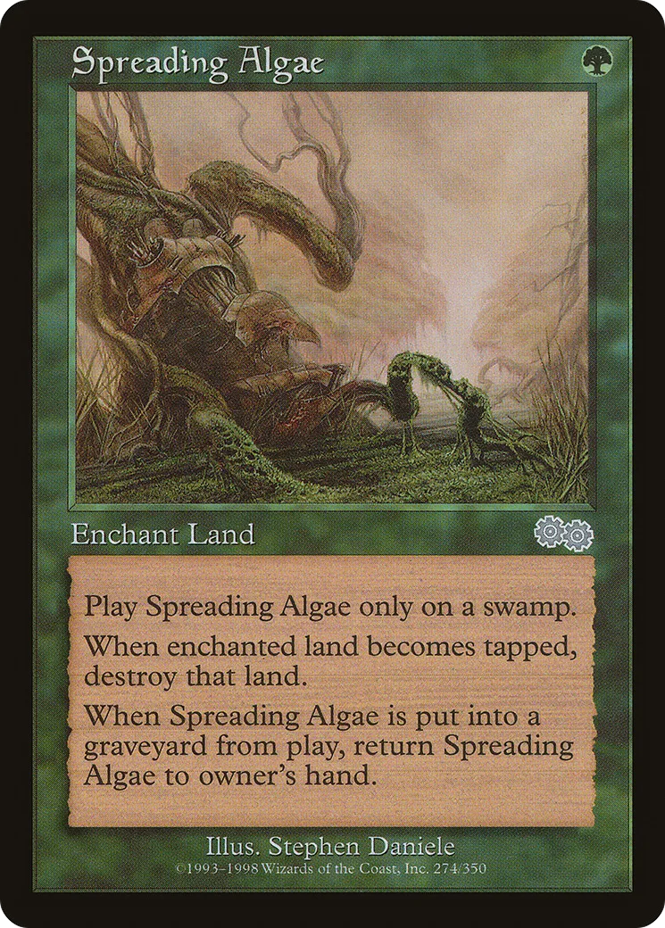 Algue envahissante — Urza's Saga — Magic: The Gathering