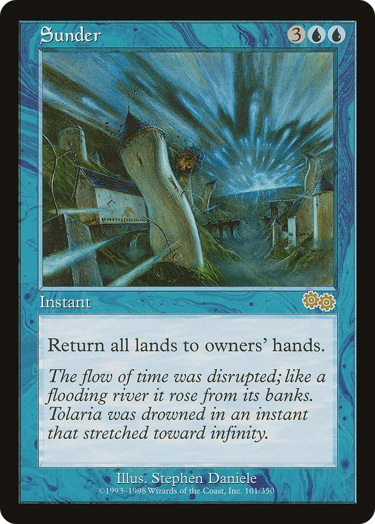 Sunder — Urza's Saga — Magic: The Gathering
