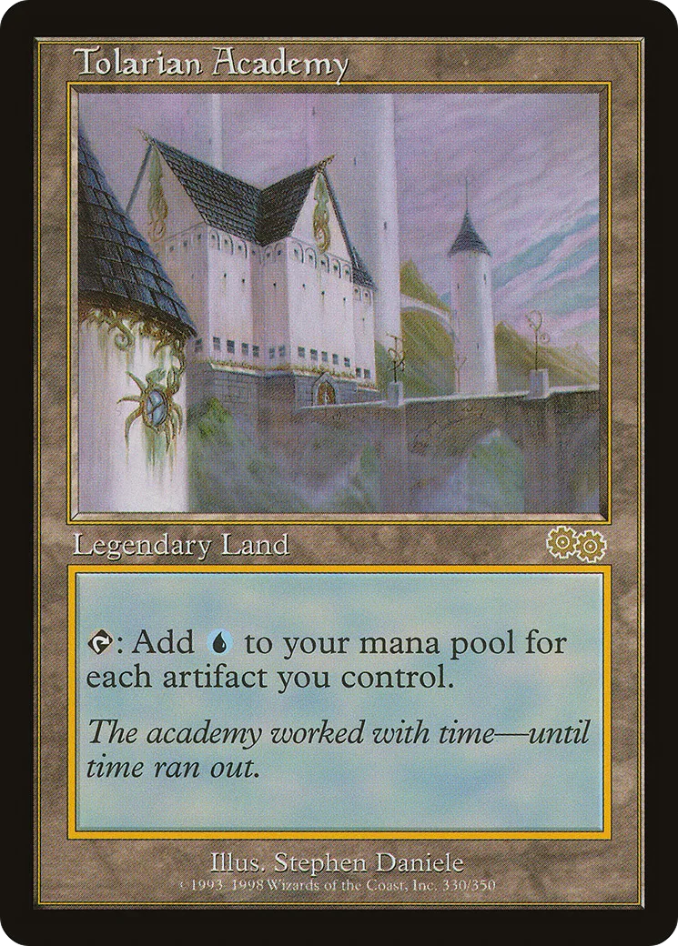 Tolarian Academy — Urza's Saga — Magic: The Gathering