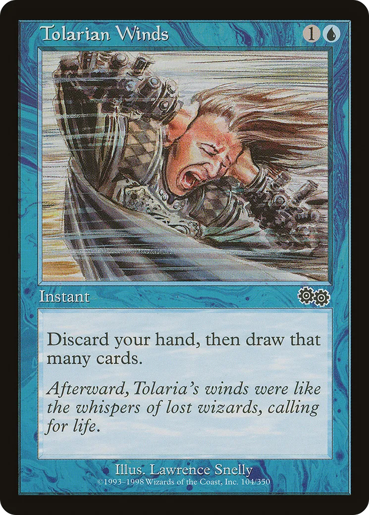 Tolarian Winds — Urza's Saga — Magic: The Gathering