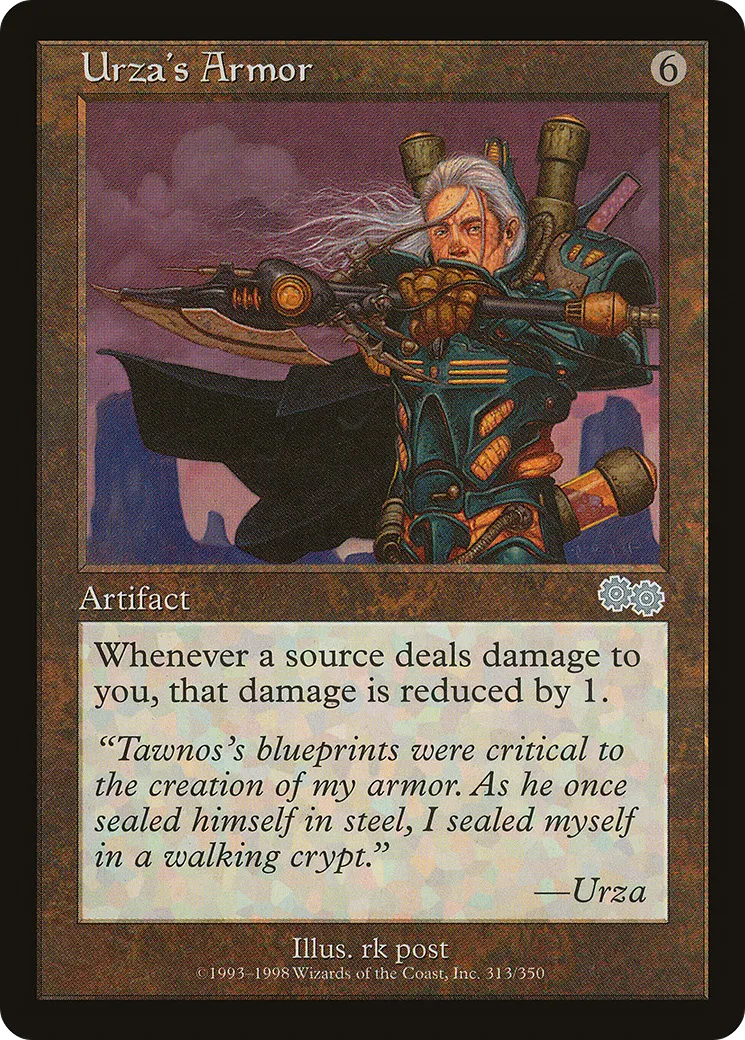 Armure d'Urza — Urza's Saga — Magic: The Gathering