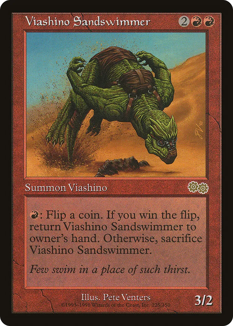 Nageur des sables Viashino — Urza's Saga — Magic: The Gathering