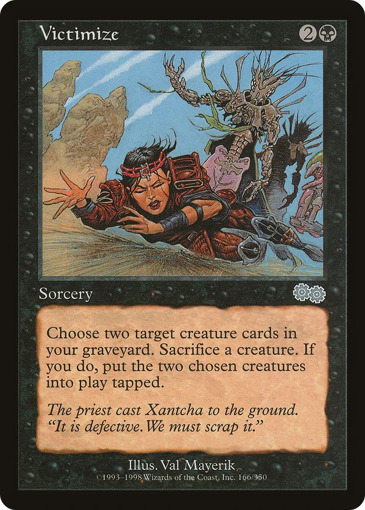 Victimize — Urza's Saga — Magic: The Gathering