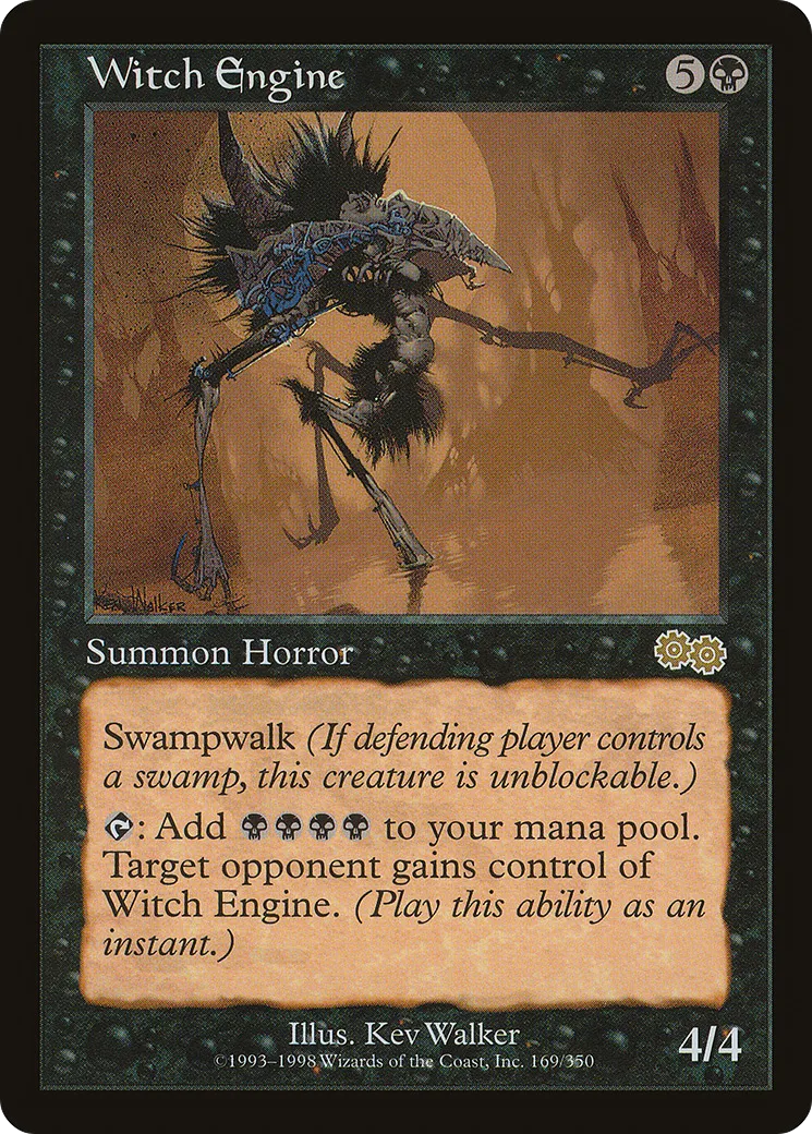 Engin de sorcière — Urza's Saga — Magic: The Gathering