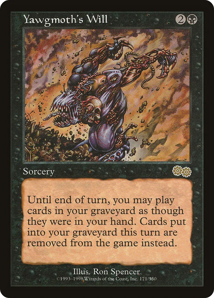Volonté de Yaugzebul — Urza's Saga — Magic: The Gathering