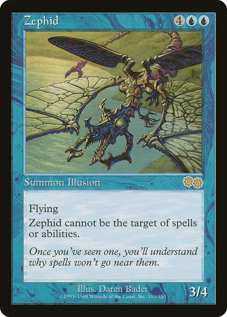 Zéphide — Urza's Saga — Magic: The Gathering