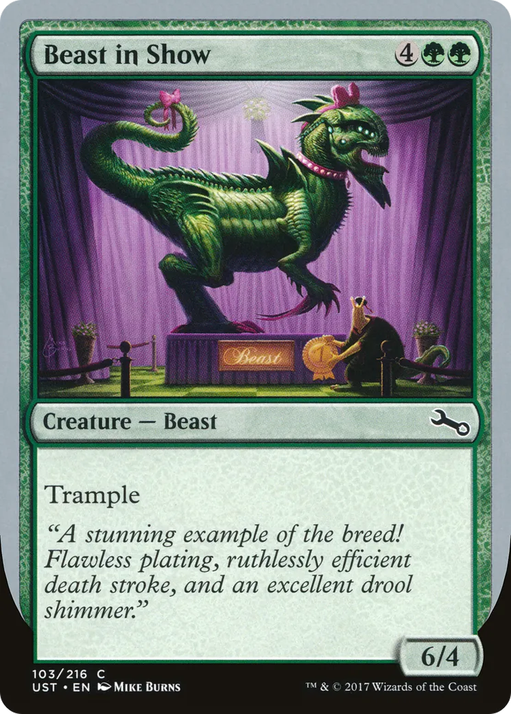 Beast in Show — Unstable — Magic: The Gathering
