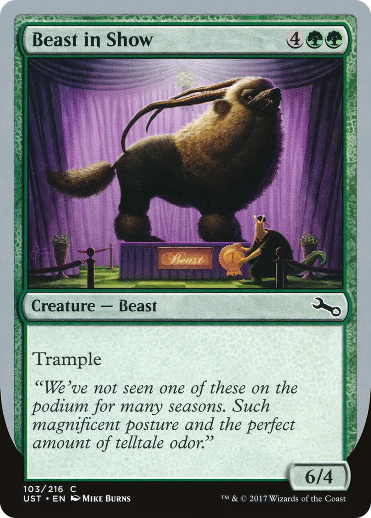 Beast in Show — Unstable — Magic: The Gathering
