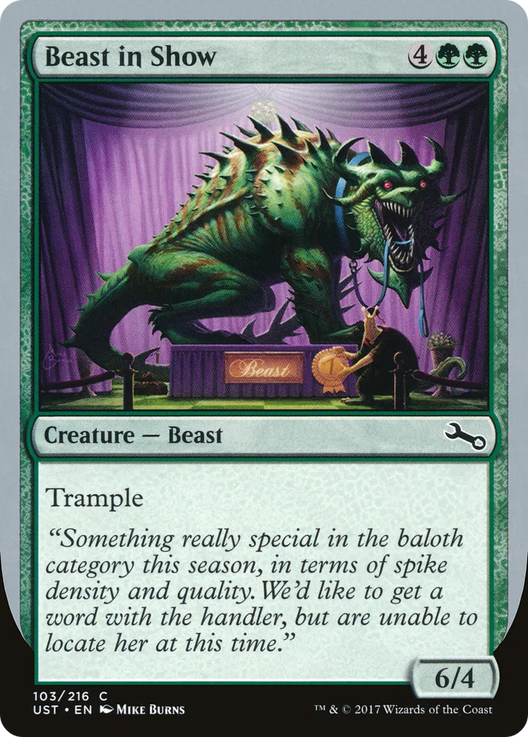 Beast in Show — Unstable — Magic: The Gathering