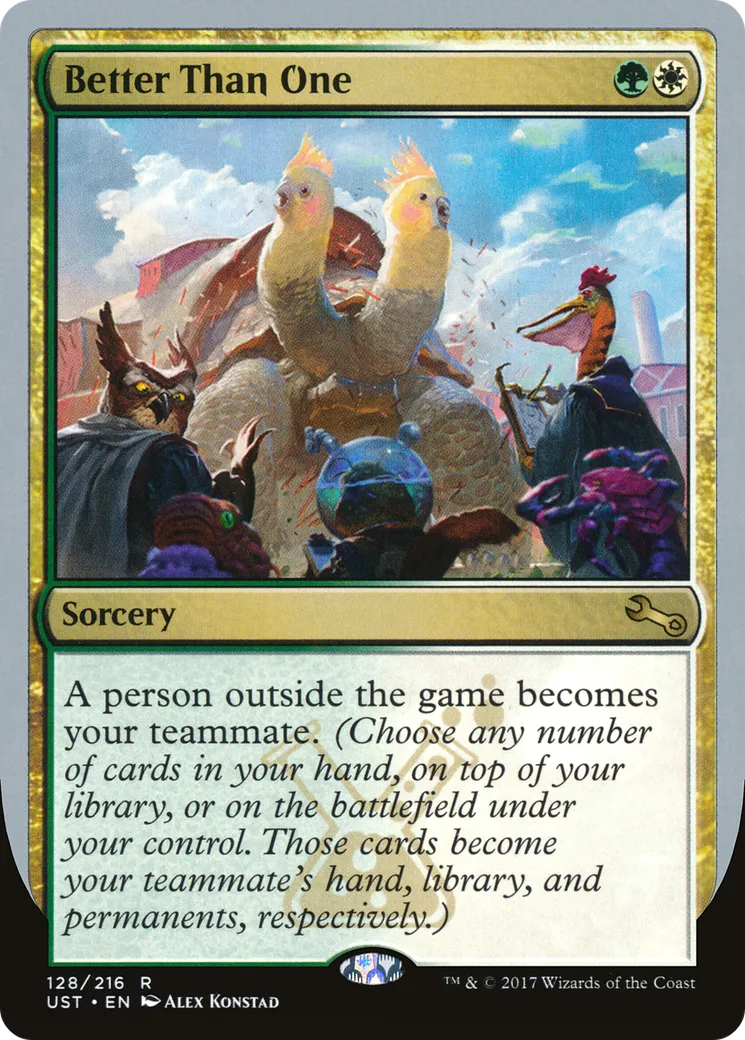 Better Than One — Unstable — Magic: The Gathering