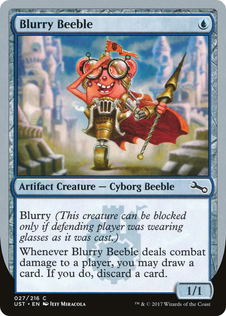Blurry Beeble — Unstable — Magic: The Gathering