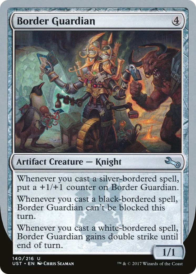 Border Guardian — Unstable — Magic: The Gathering