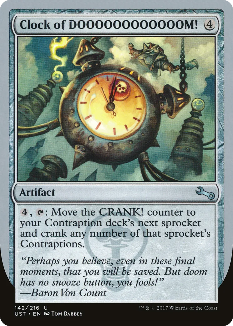 Clock of DOOOOOOOOOOOOM! — Unstable — Magic: The Gathering