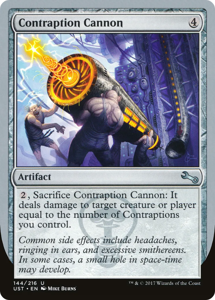 Contraption Cannon — Unstable — Magic: The Gathering