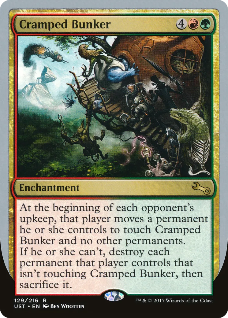 Cramped Bunker — Unstable — Magic: The Gathering