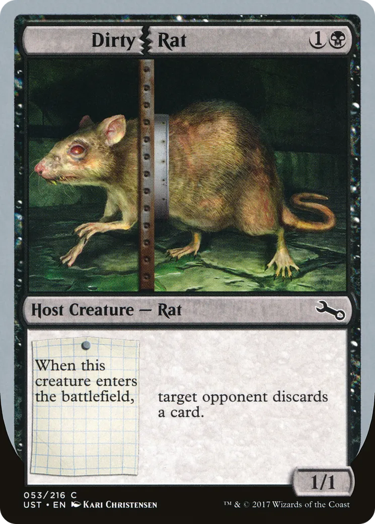 Dirty Rat — Unstable — Magic: The Gathering