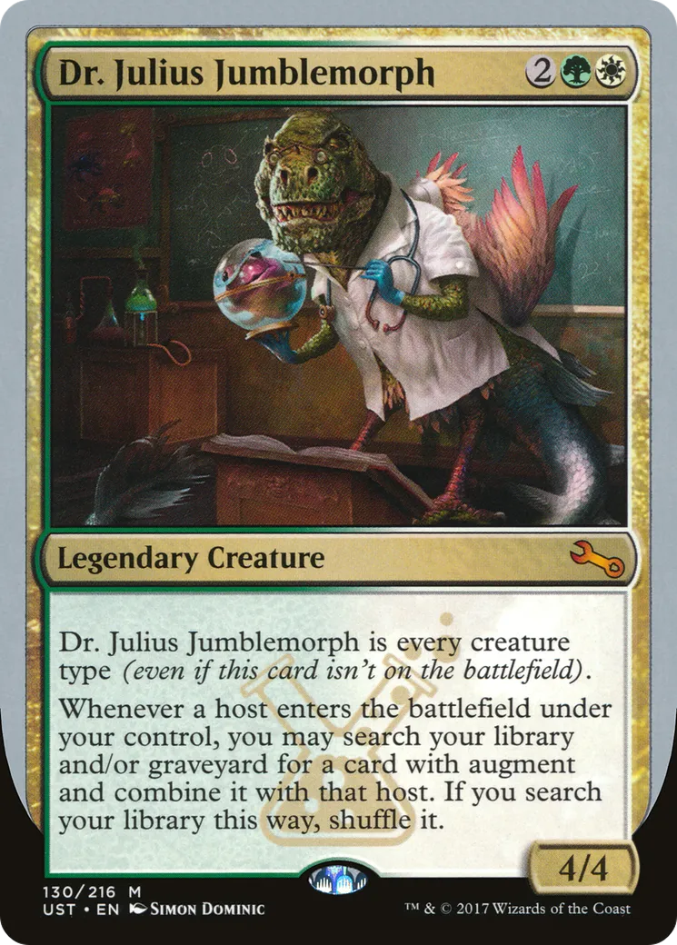 Dr. Julius Jumblemorph — Unstable — Magic: The Gathering