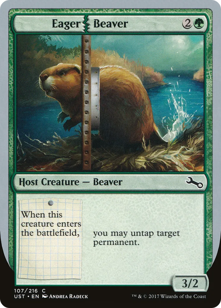 Eager Beaver — Unstable — Magic: The Gathering