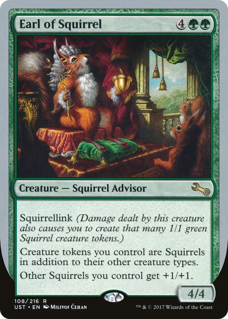 Earl of Squirrel — Unstable — Magic: The Gathering