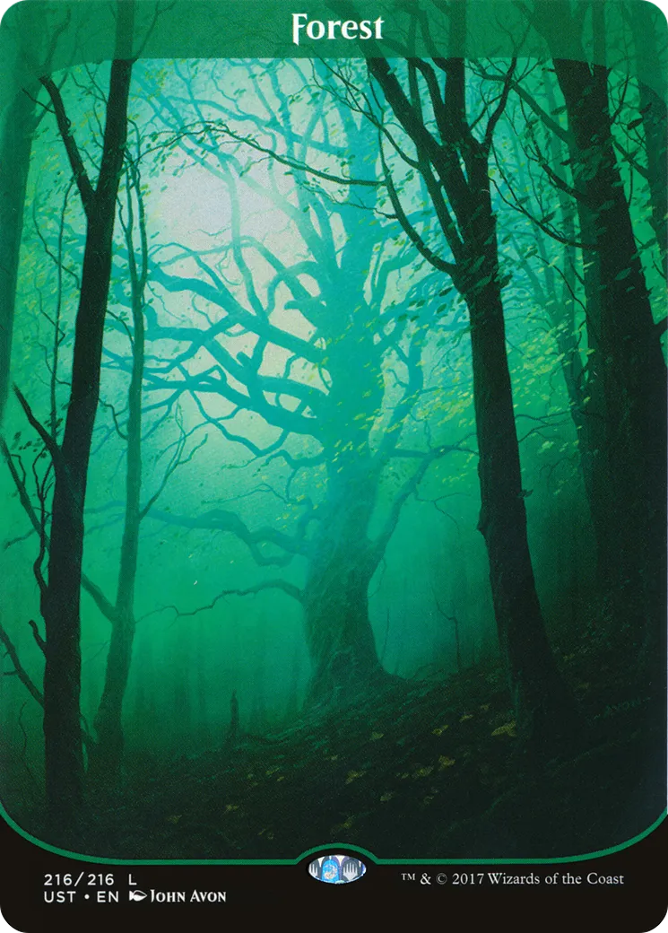 Forest — Unstable — Magic: The Gathering