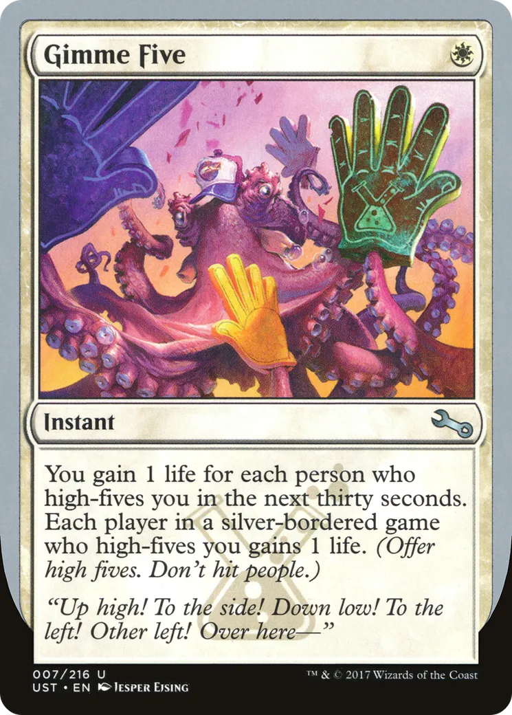 Gimme Five — Unstable — Magic: The Gathering