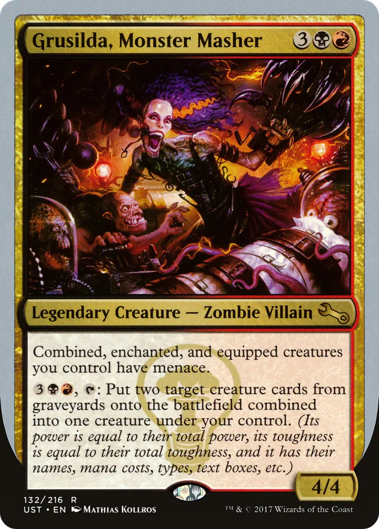 Grusilda, Monster Masher — Unstable — Magic: The Gathering