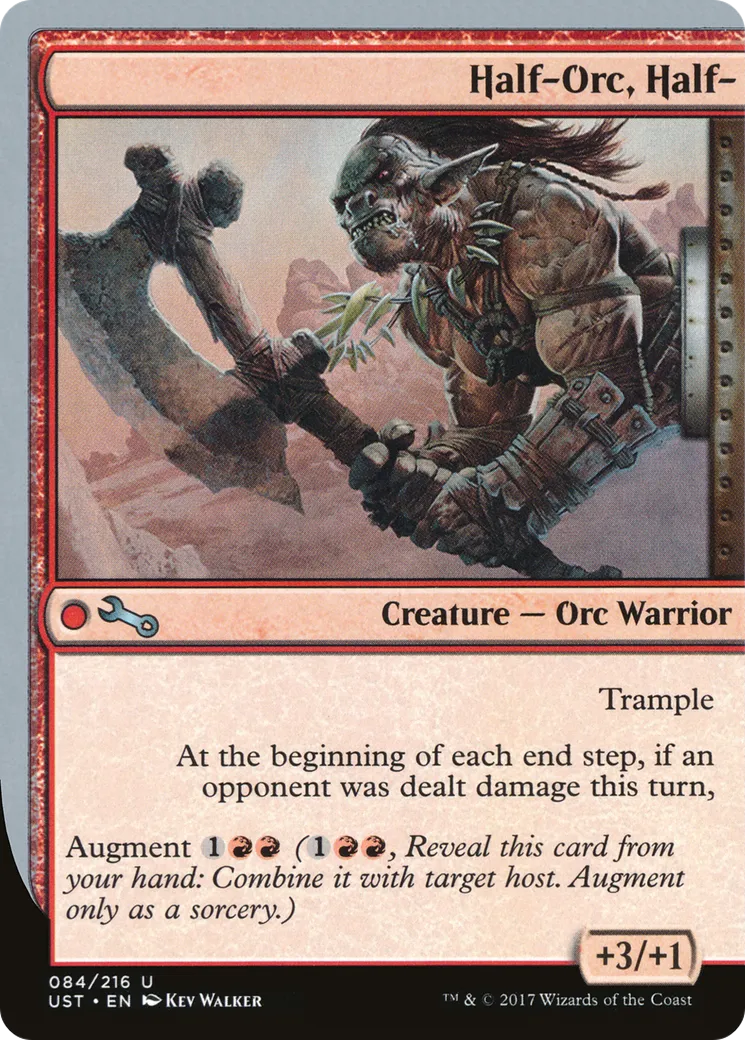 Half-Orc, Half- — Unstable — Magic: The Gathering