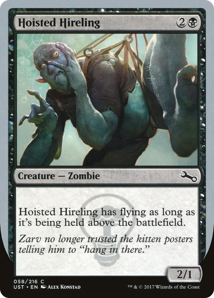 Hoisted Hireling — Unstable — Magic: The Gathering