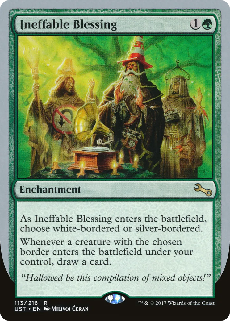 Ineffable Blessing — Unstable — Magic: The Gathering
