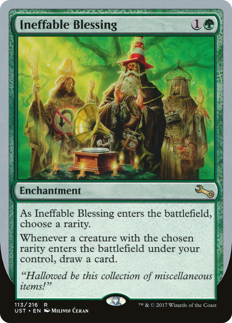 Ineffable Blessing — Unstable — Magic: The Gathering