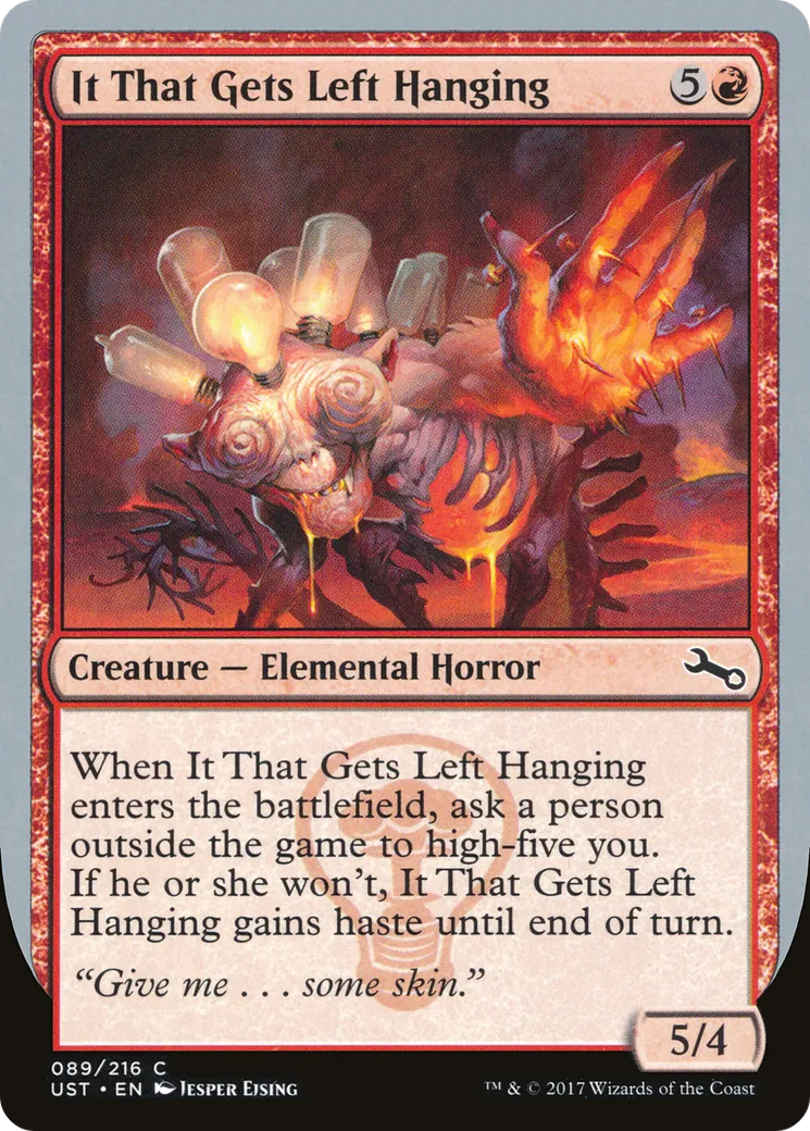 It That Gets Left Hanging — Unstable — Magic: The Gathering