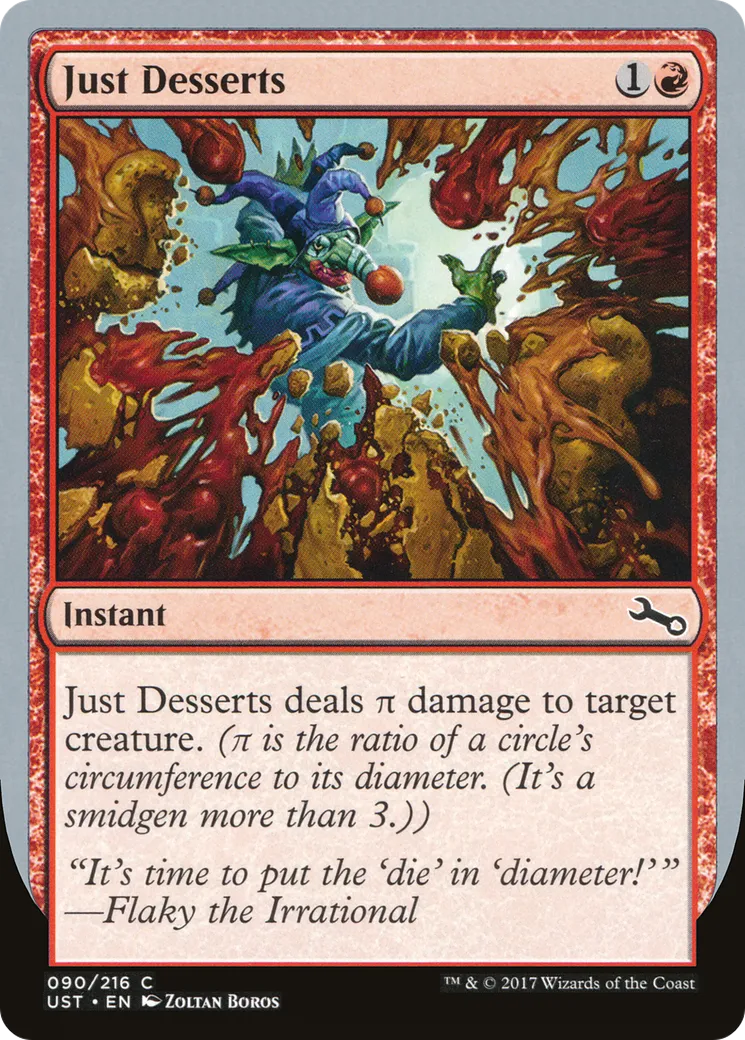 Just Desserts — Unstable — Magic: The Gathering