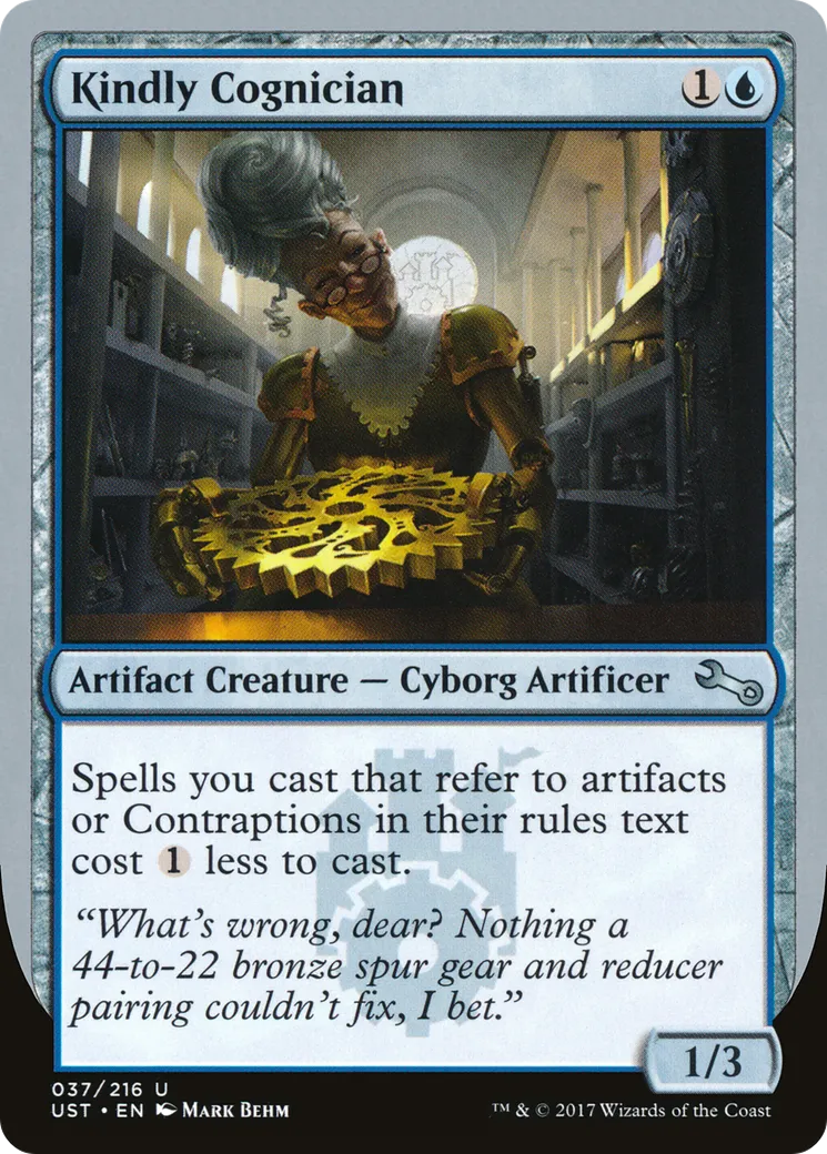 Kindly Cognician — Unstable — Magic: The Gathering