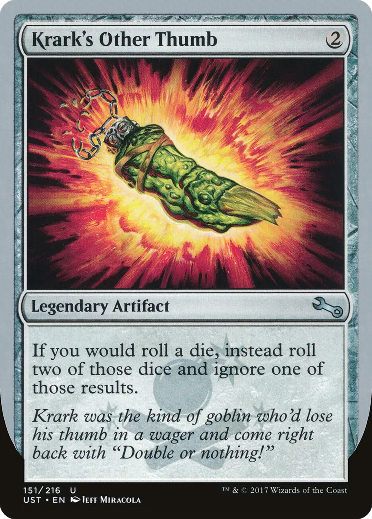 Krark's Other Thumb — Unstable — Magic: The Gathering